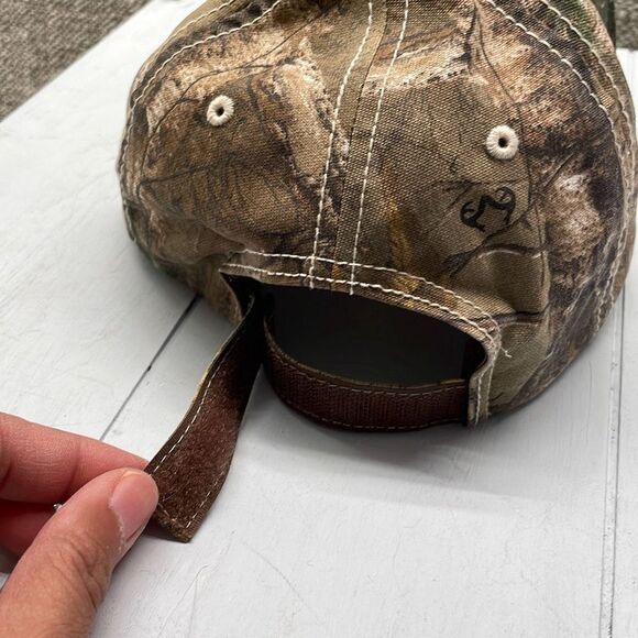 Real Tree Baseball‎ Cap Adjustible Hunting Outdoor Streetwear Dadcore Workwear - Picture 3 of 8